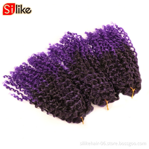 Mali Bob Afro Bohemian Twist Kinky Curly Crochet Braids Jerry Curl Weave Kinky Curly Synthetic Crochet Braids Hair Extension